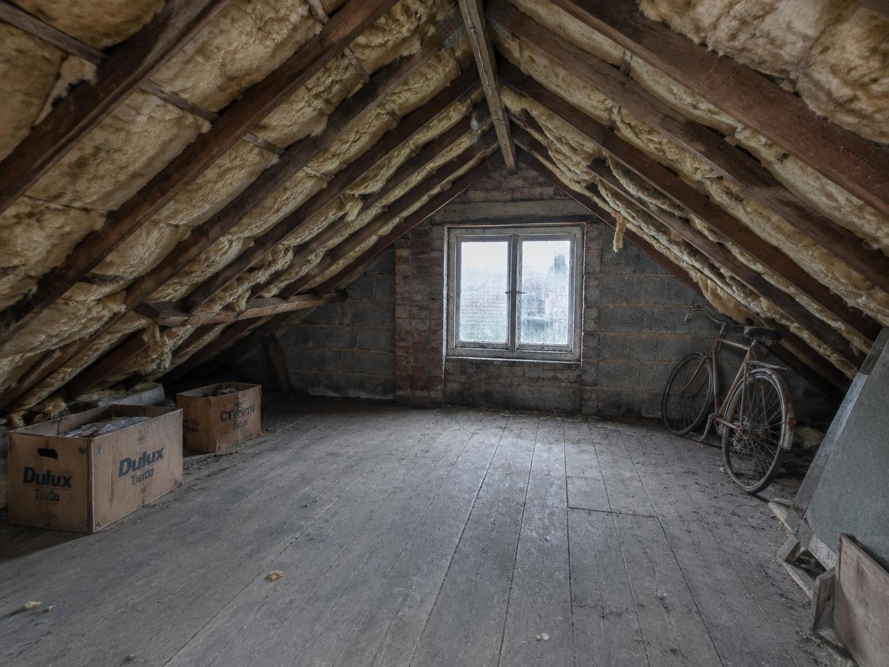 Loft Conversion — before renovation